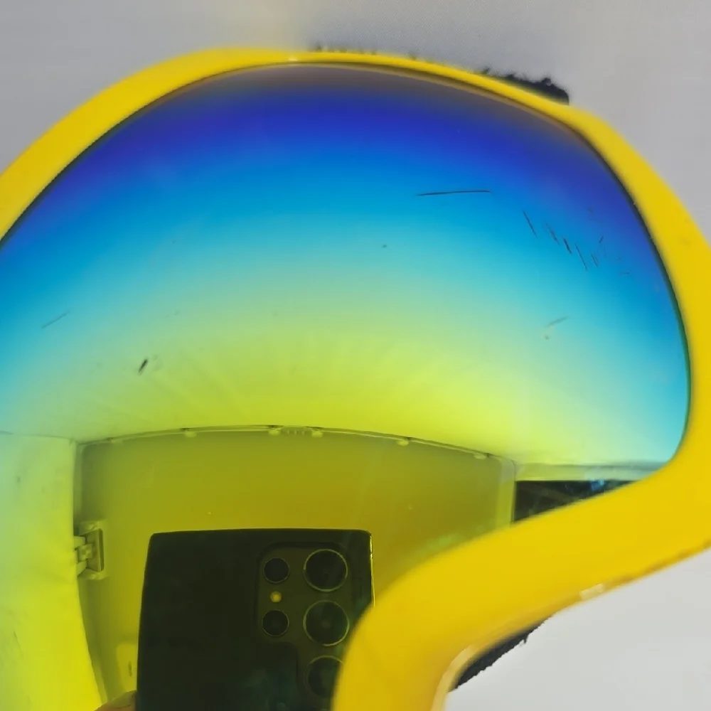 Kids Ski Goggles - Yellow and Black